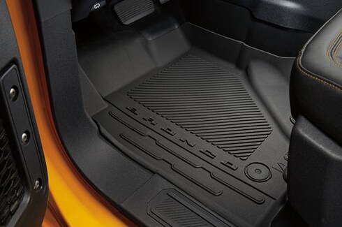 Discover Ford Bronco Accessories in PR, Floor Liners - For Carpet Flooring, 2-Door